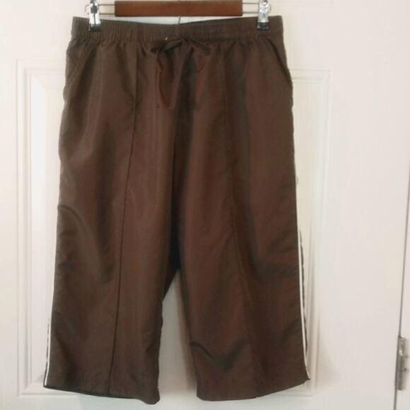 (3/$20) be inspired gray capris pants with pleats - Picture 3 of 8